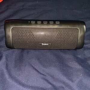 Black Bluetooth Portable Speaker by